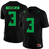 Oregon Ducks 3 Vernon Adams Jr Black Nike College Football Jersey Dzhi,baseball caps,new era cap wholesale,wholesale hats